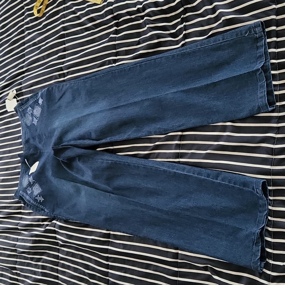 ALFRED DUNNER PULLON JEAN SIZE 8